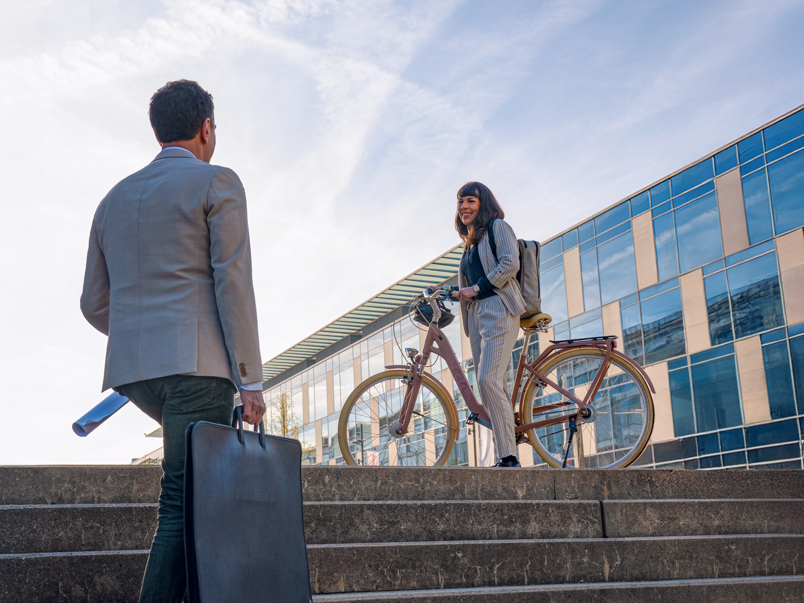 EnergieSchweiz, Fachstelle «Nachhaltige Mobilität in Unternehmen»<br><em>Awareness rauf, Emissionen runter.</em>