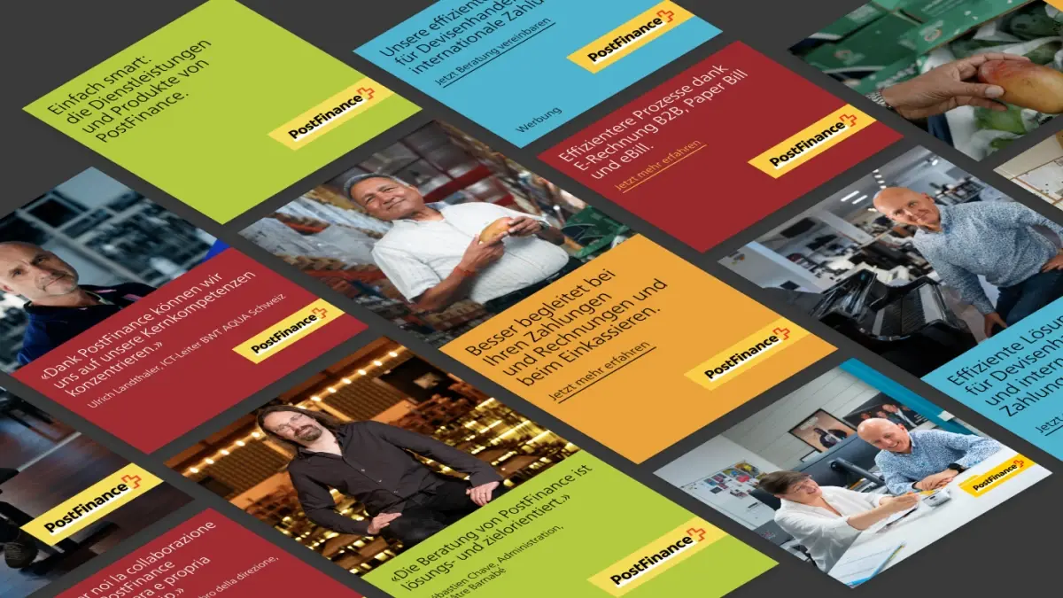 Postfinance-Firmenkunden-Ads