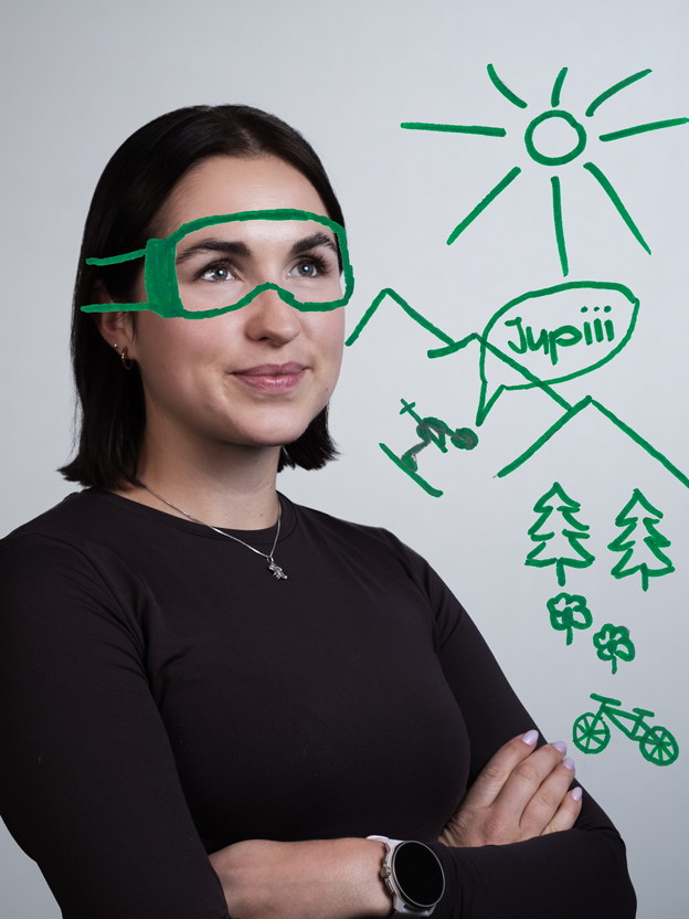 Anja Salzmann mit Scribble