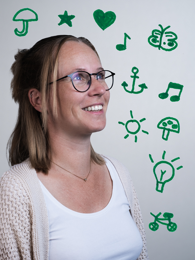 Lynn Mori mit Scribble