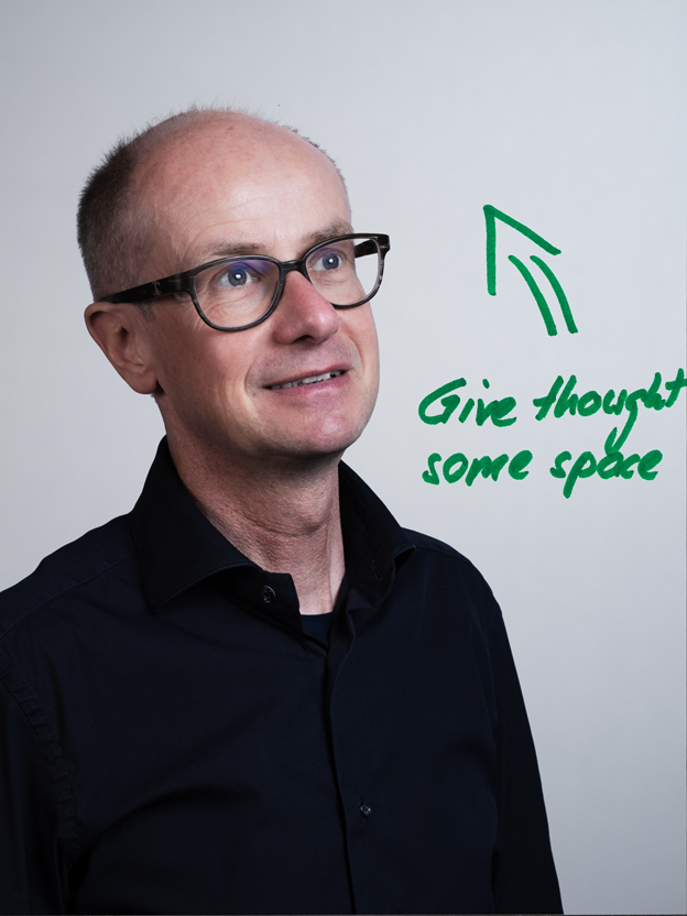 Michael Hählen mit Scribble