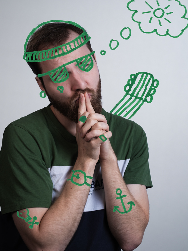Tobie Wittmann mit Scribble