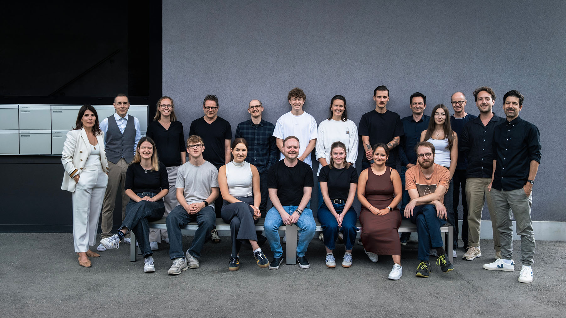 Mitarbeiter Team-Foto der in flagranti ag